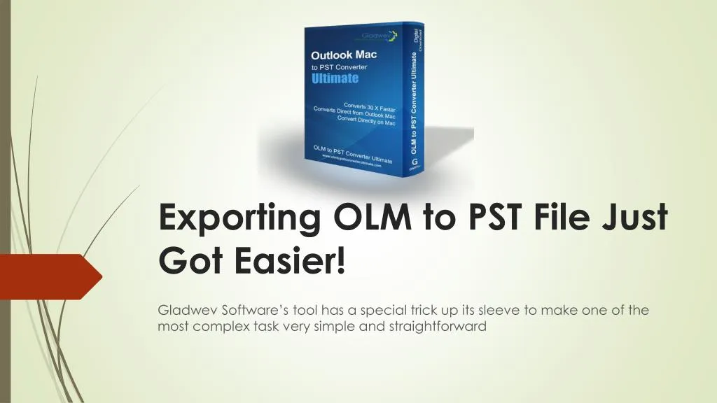 exporting olm to pst file just got easier