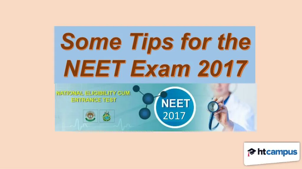 some tips for the neet exam 2017