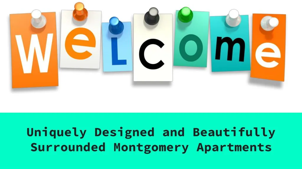uniquely designed and beautifully surrounded montgomery apartments