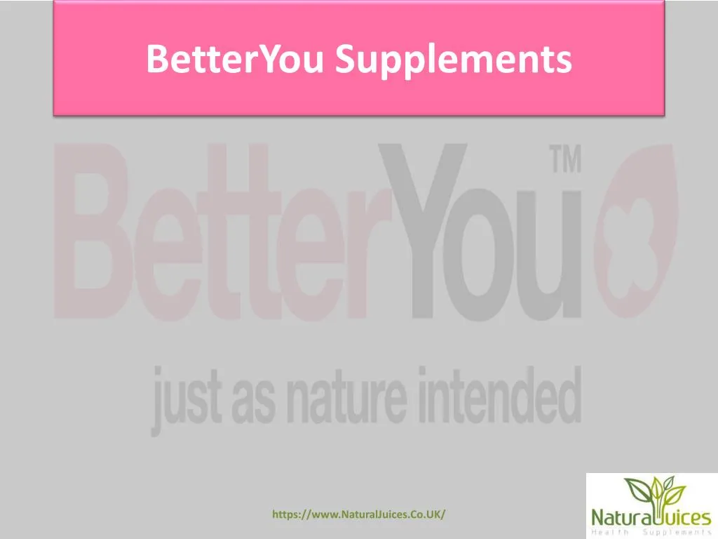 betteryou supplements
