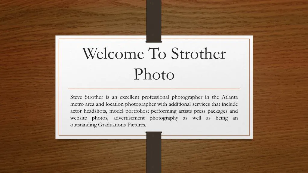 welcome to strother photo