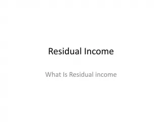 Residual Income - slide 1