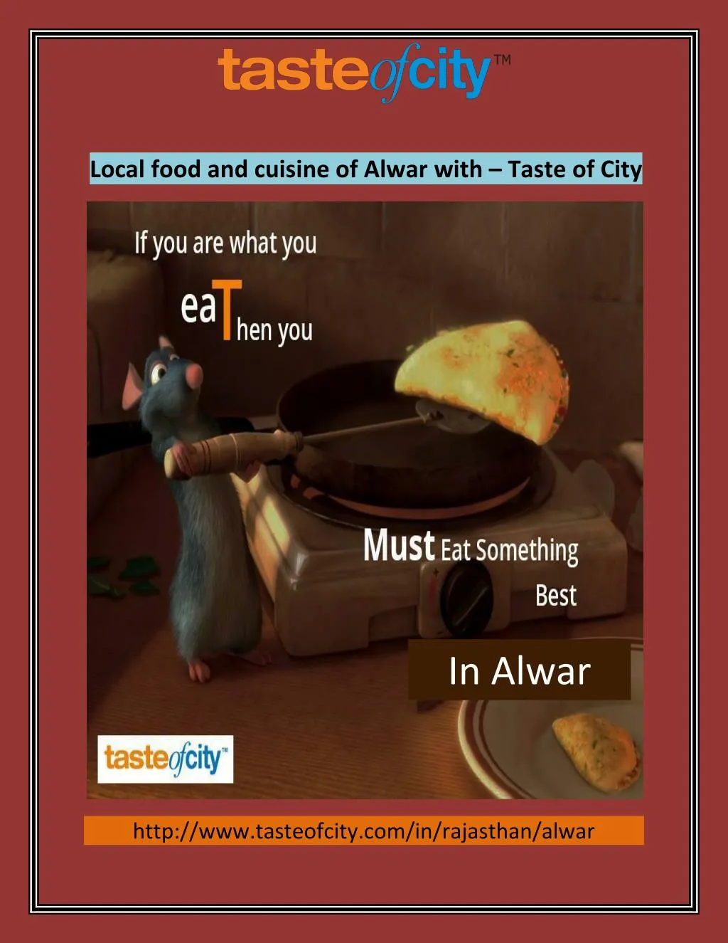 local food and cuisine of alwar with taste of city