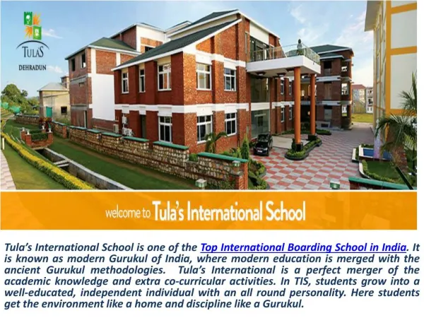 Top International Boarding Schools in India