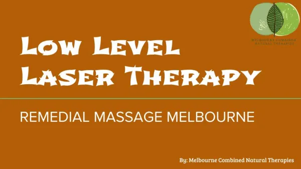 Use of Myotherapy for Physical Treatment - Melbourne