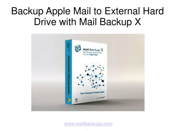 Backup Apple Mail Email Database to External Hard Drive