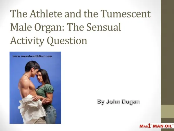 The Athlete and the Tumescent Male Organ: The Sensual Activity Question