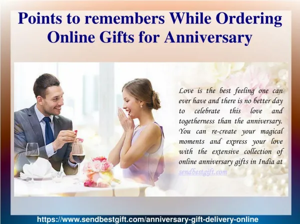Same Day Anniversary Gifts Delivery in India