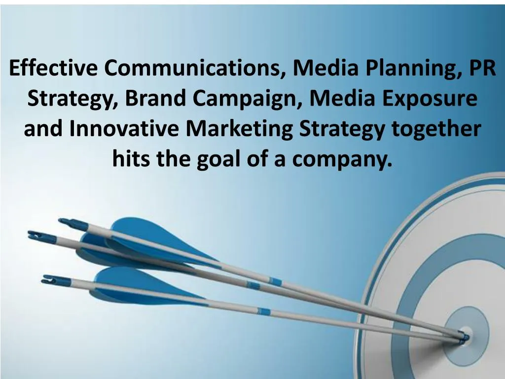 effective communications media planning