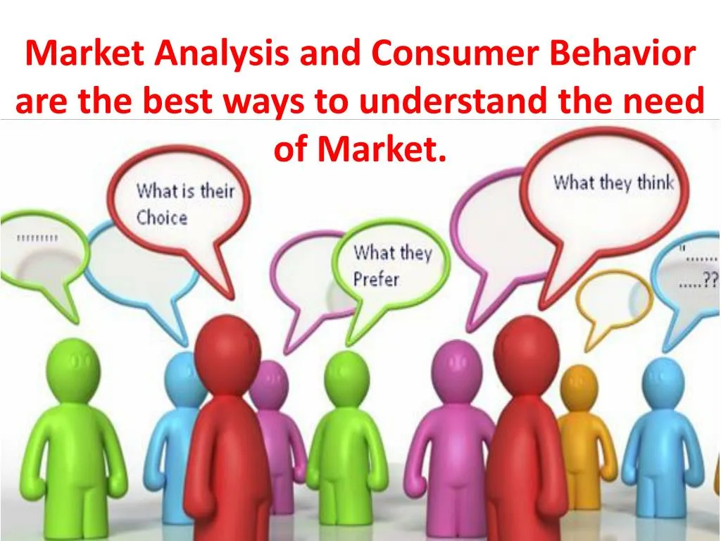 market analysis and consumer behavior