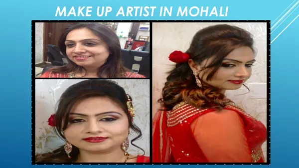 "Make up artist in mohali "