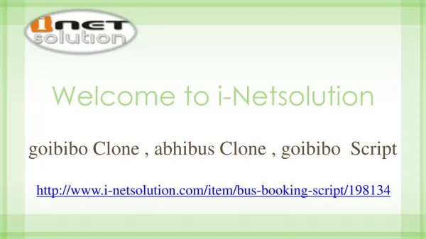 goibibo Clone | abhibus Clone | goibibo Script