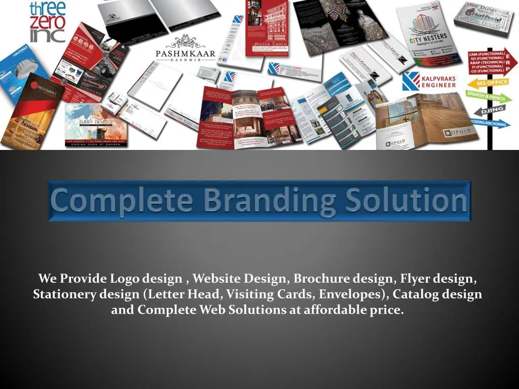complete branding solution