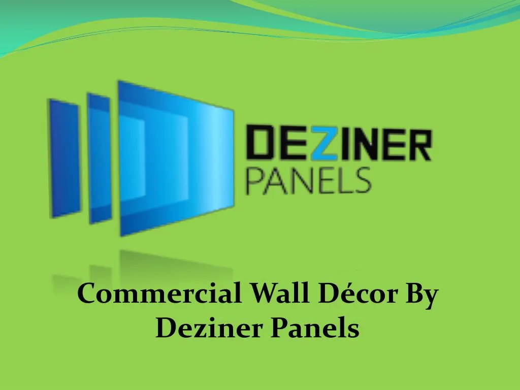 commercial wall d cor by deziner panels
