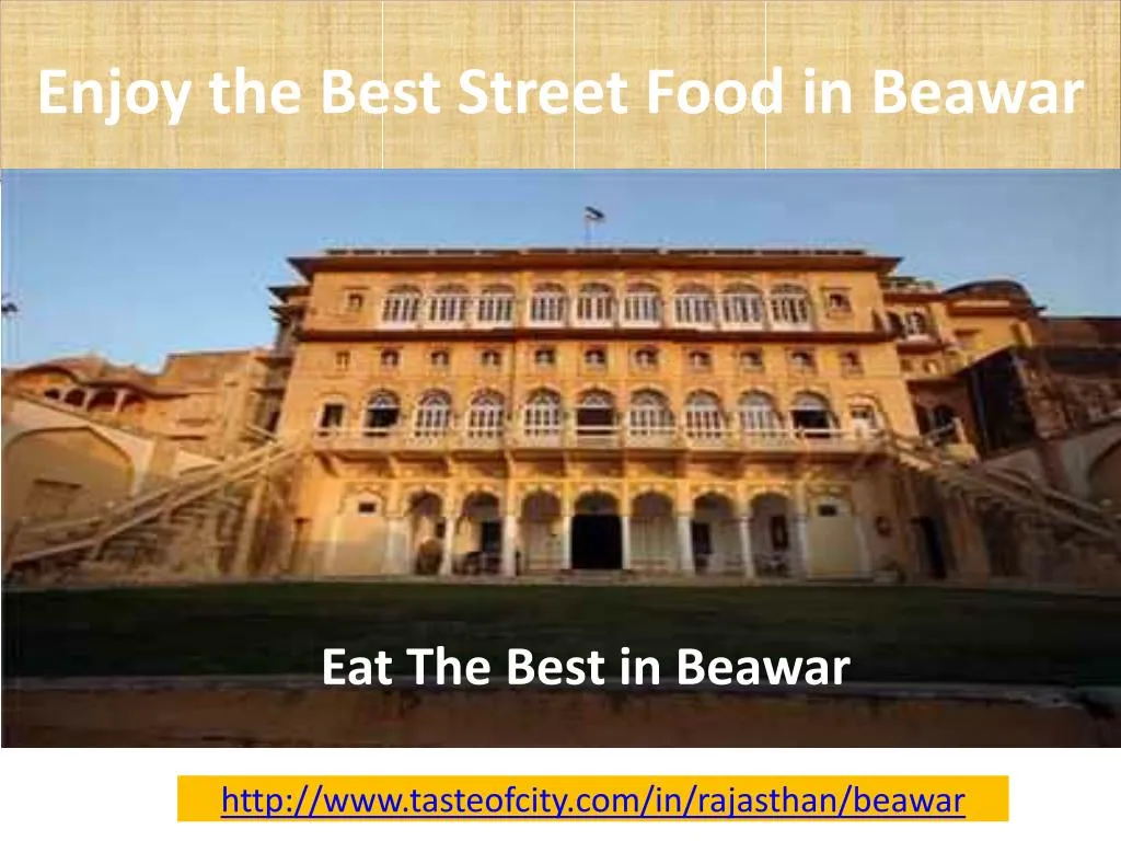 enjoy the best street food in beawar