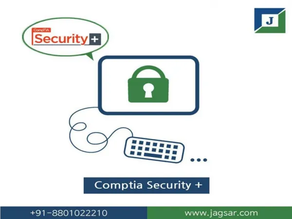 CompTIA Security training @ Jagsar International