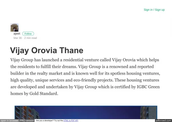 Vijay Group Thane