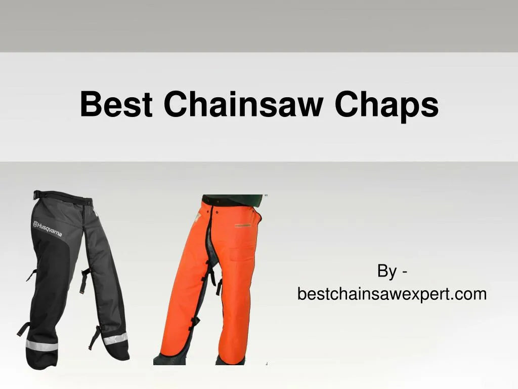 best chainsaw chaps