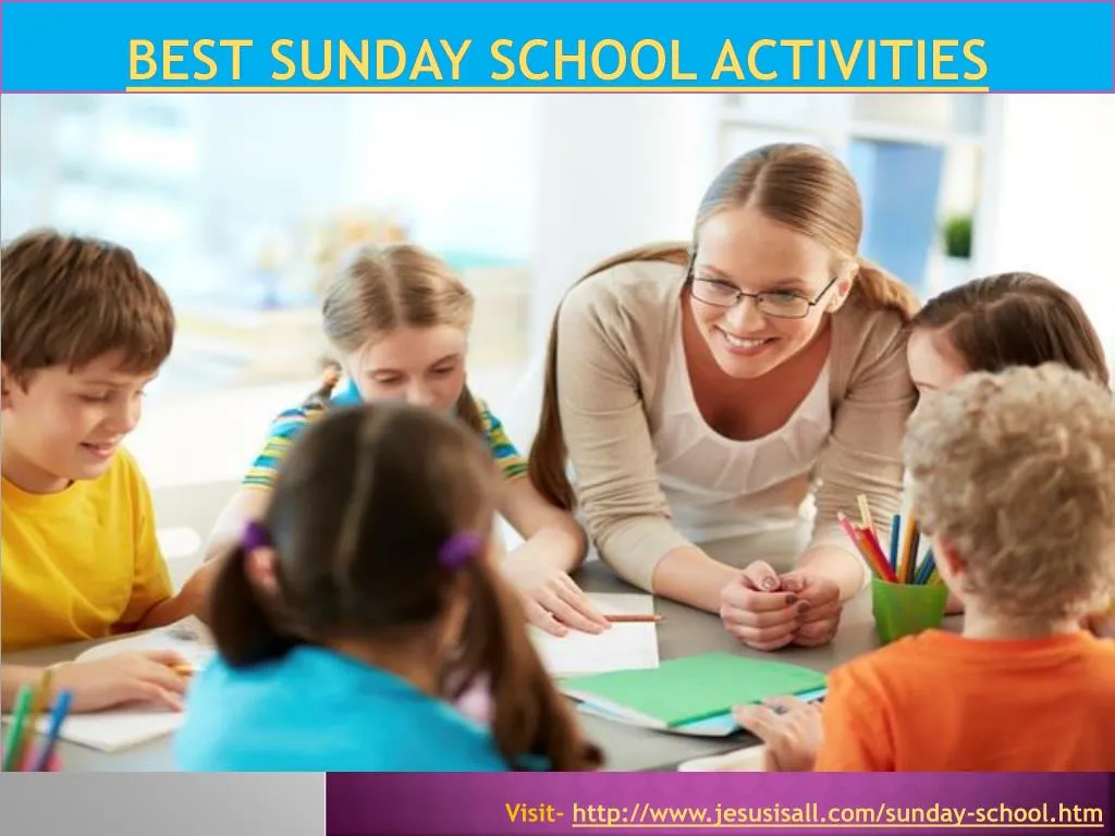 best sunday school activities