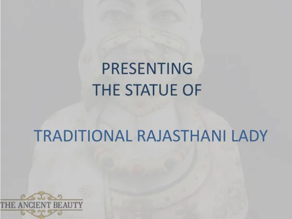Traditional Rajasthani Lady 