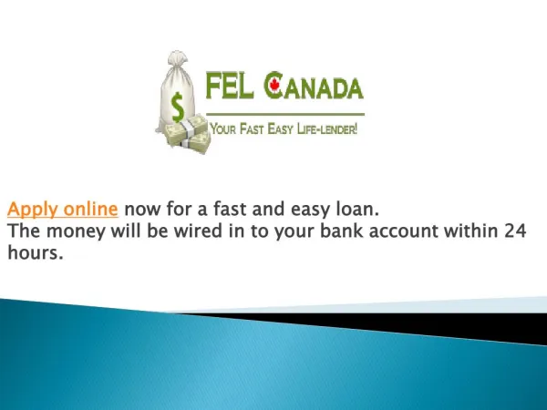 Bad credit loans Calgary Alberta