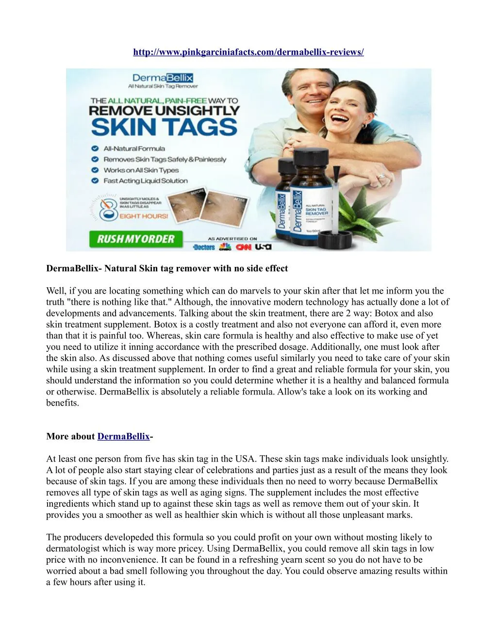 http www pinkgarciniafacts com dermabellix reviews