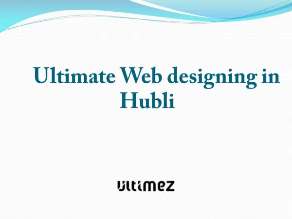 ultimate web designing in Hubli | Ultimez