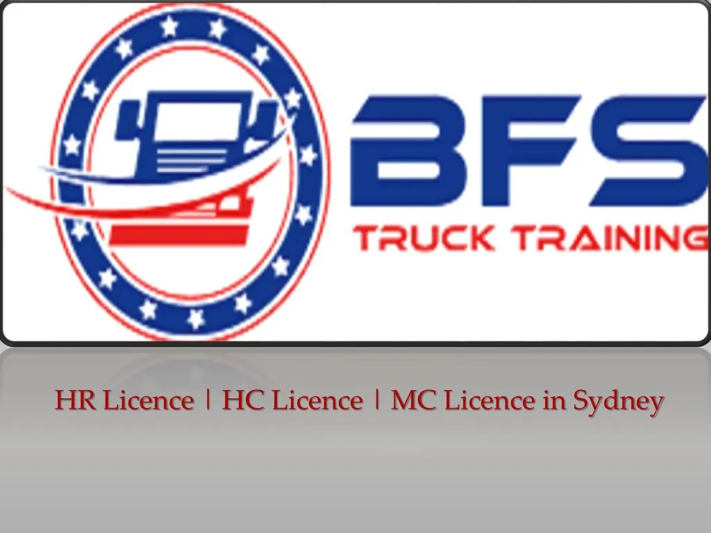 hr licence hc licence mc licence in sydney