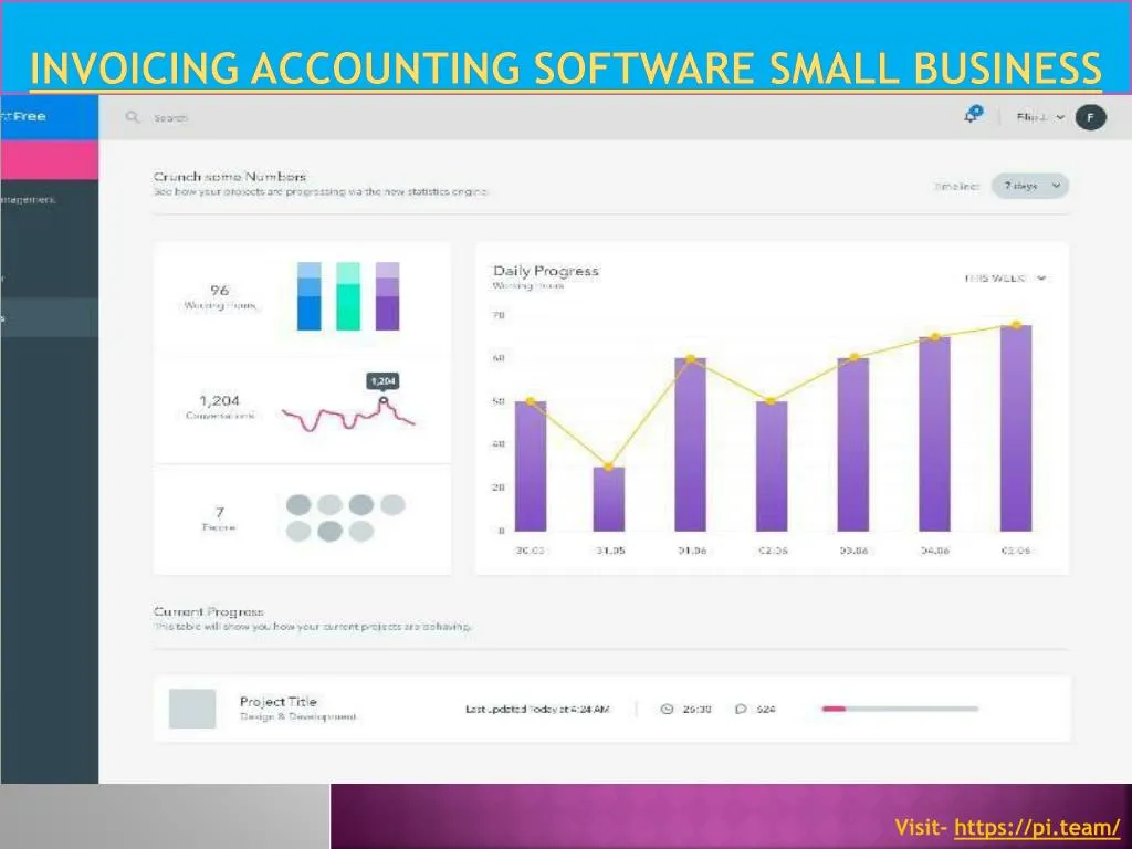 invoicing accounting software small business
