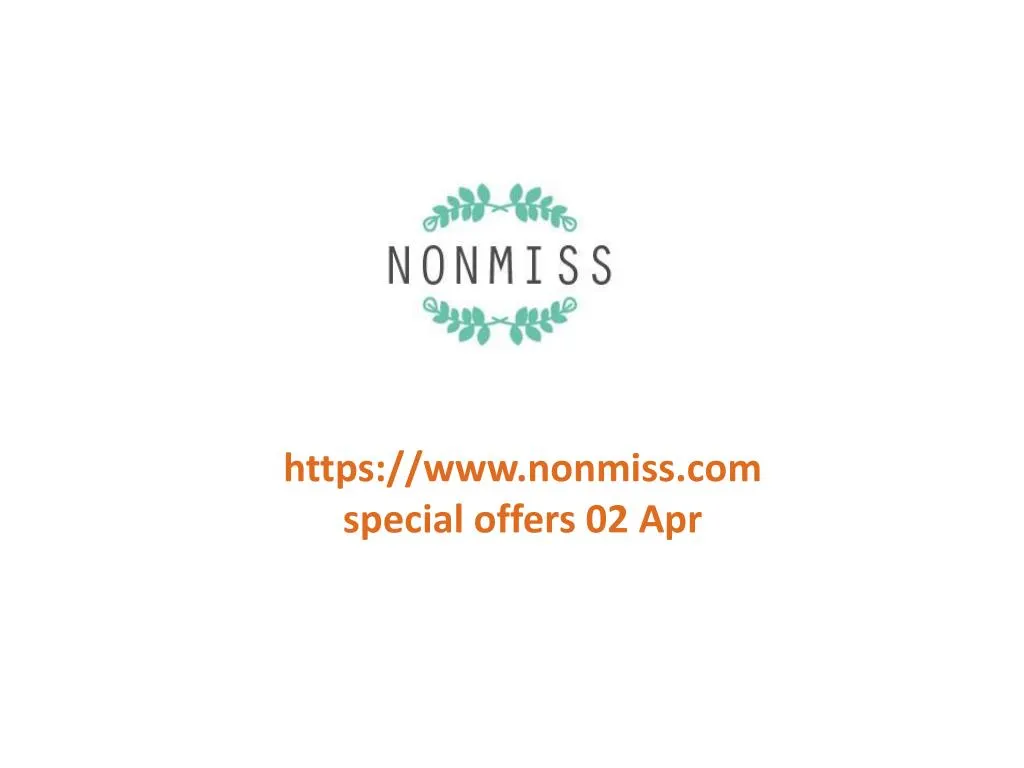 https www nonmiss com special offers 02 apr
