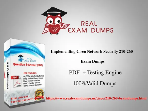 Free Download Cisco 210-260 Real Exam Questions From Realexamdumps.us