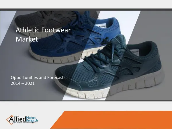 Athletic Footwear Market is Expected to Grow at a CAGR of 2.1% by 2022, Globally