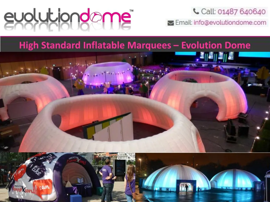 high standard inflatable marquees evolution dome