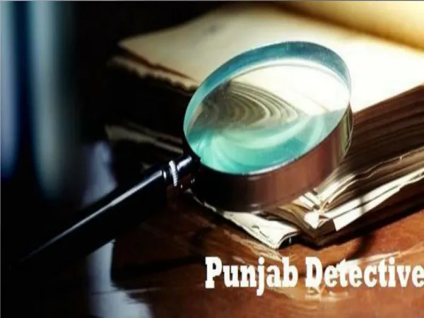 Private Detective in Chandigarh, Jalandhar, Punjab, Himachal