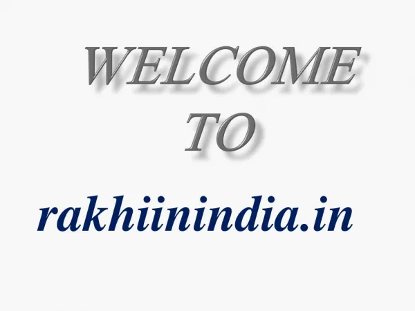 Send Greetings to Your Brother vai Rakhiinindia.in