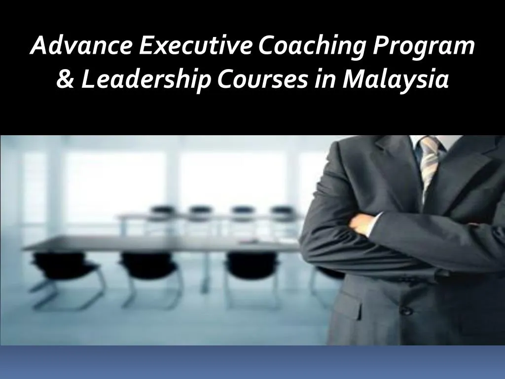 advance executive coaching program leadership