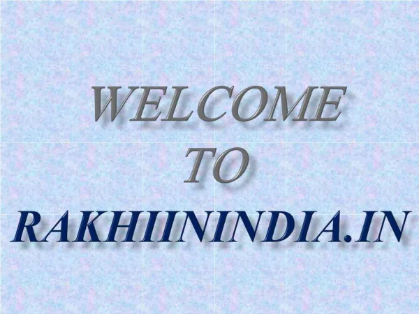 Rakhiinindia.in King of Fancy Rakhis