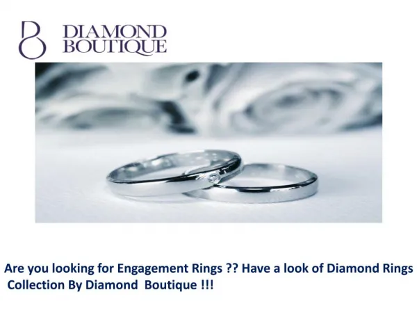 Buy White Gold Engagement Rings in UK