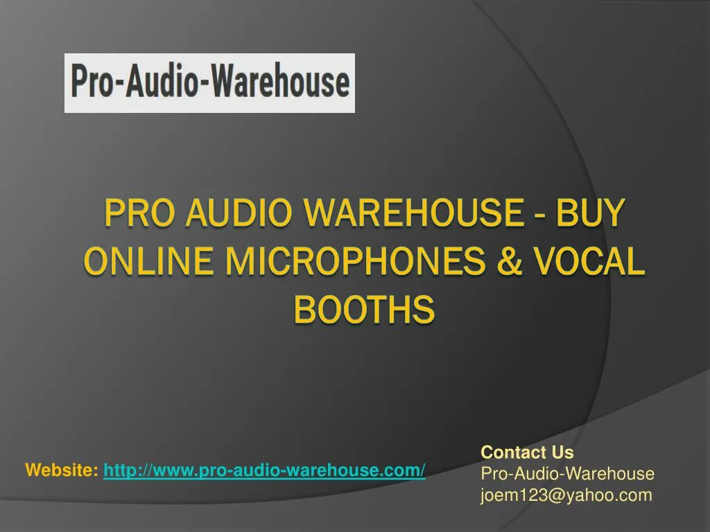 pro audio warehouse buy online microphones vocal booths