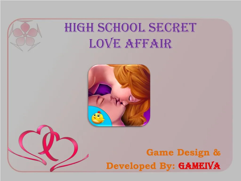 high school secret love affair