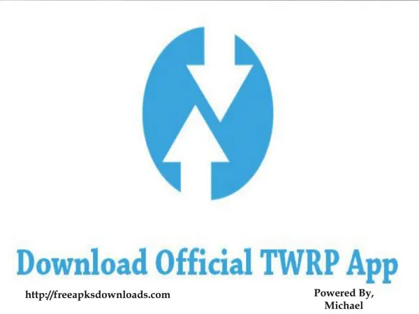 What is TWRP APP