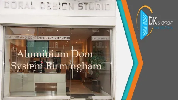 Aluminium Door System Birmingham