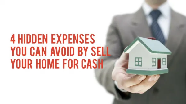 4 Expenses You Can Avoid By Choosing Cash Home Buyers