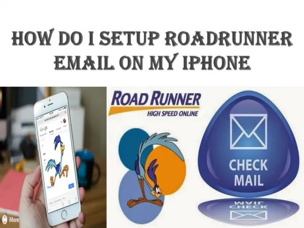 How do i set up roadrunner email on iphone