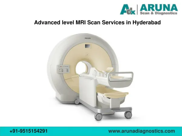 Magnetic Resonance Imaging (MRI) Services