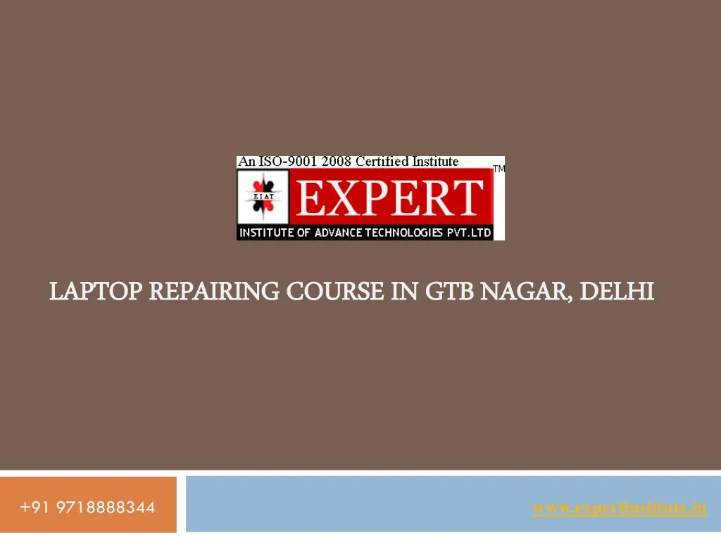 laptop repairing course in gtb nagar delhi