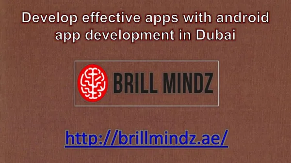 Android app developers in Dubai