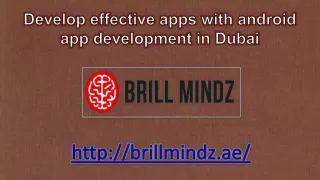 Android app developers in Dubai - slide 1