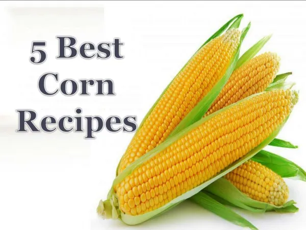 5 Best Corn Recipes
