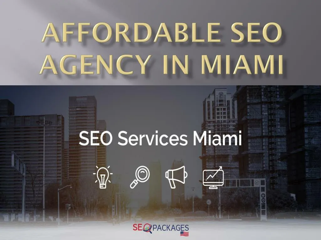 affordable seo agency in miami